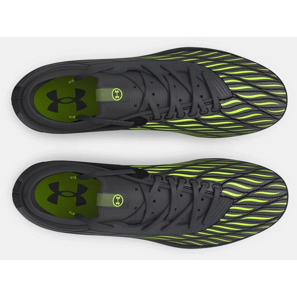 Under Armour Unisex UA Magnetico Select 4 FG Soccer Cleats Black/Anthracite 10 - Picture 3 of 7